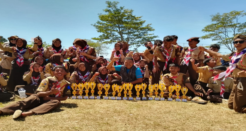 MTs Negeri 11 Majalengka Kuasai Jambore Ranting Cingambul, Borong Juara!