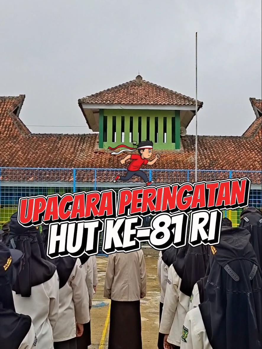 Upacara peringatan HUT Ke-81 RI